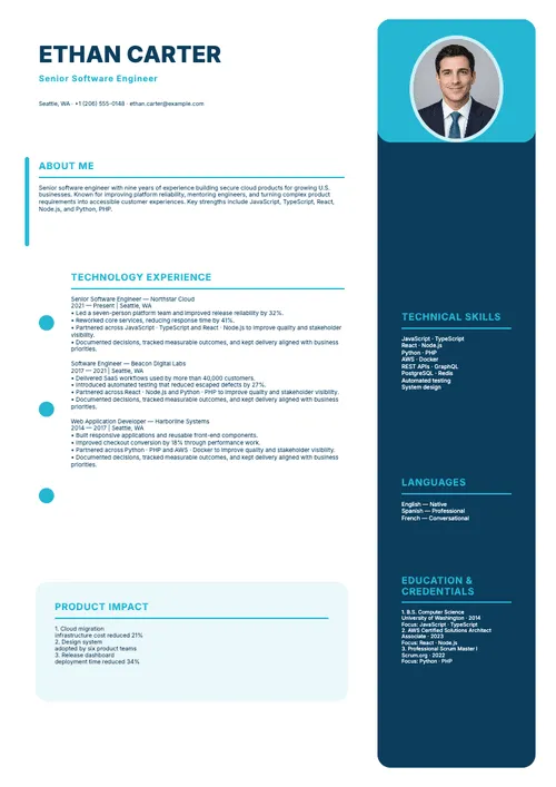 Mẫu CV 49
