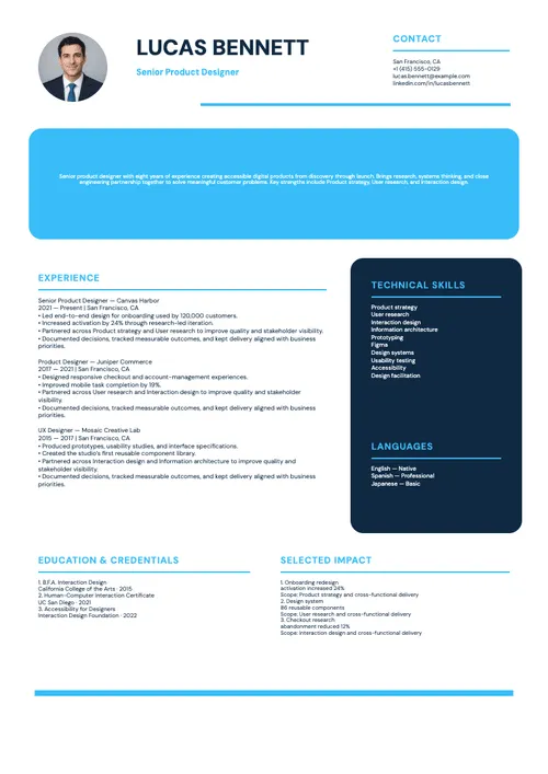 Mẫu CV 64