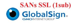 GlobalSign SANs SSL (1 sub domain)