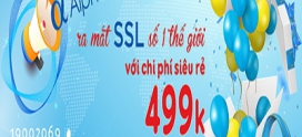 Tiếp tục chương trình khuyến mại SSL siêu rẻ chỉ với 499k.