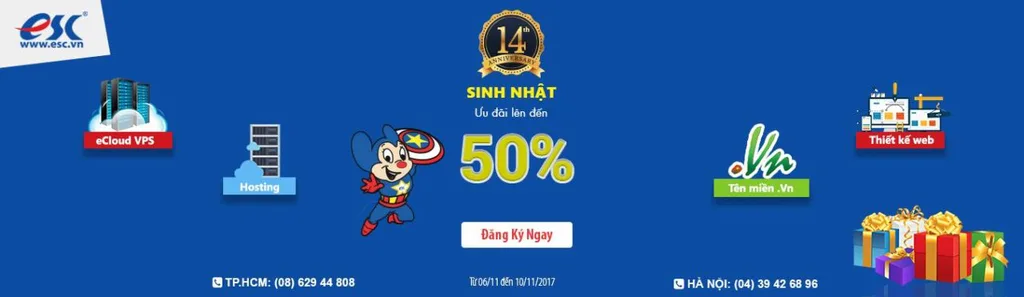 Sinh Nhật ESC 14 Năm Thành Lập