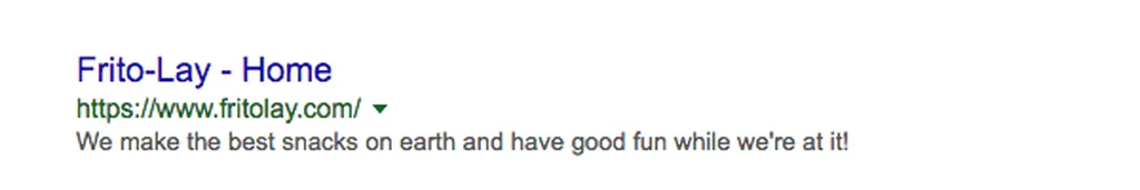 meta description frito-lay
