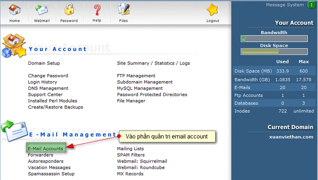 Nhập Email để lấy lại mật khẩu